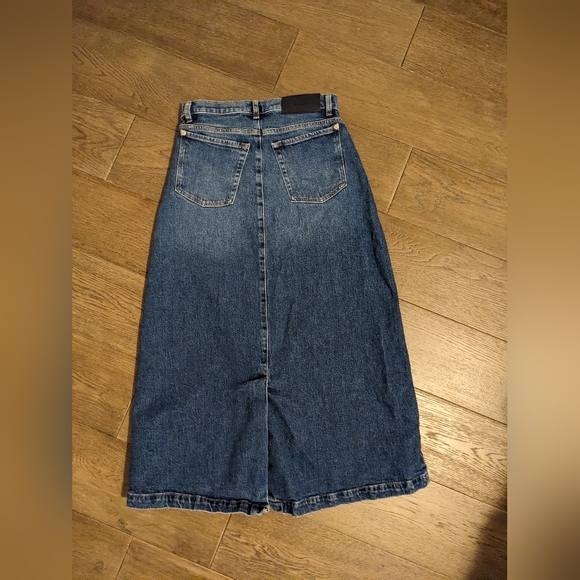 7 For All Mankind Classic Maxi Skirt - Picture 6 of 7